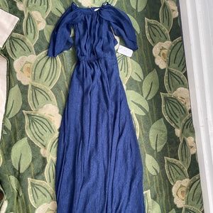 NWT Halston Floor length gown